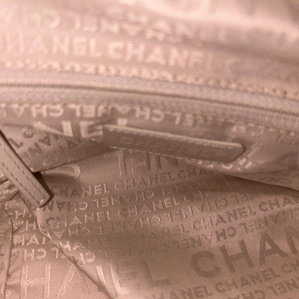 Chanel Chocolate Bar Canvas Handbag - Picture 8 of 10
